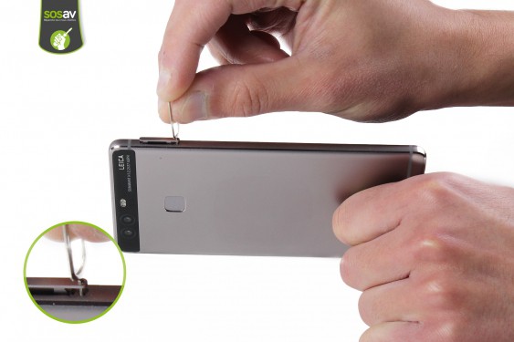 Guide photos remplacement prise jack Huawei P9 (Etape 2 - image 2)