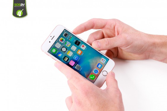 Guide photos remplacement haut-parleur interne iPhone 6S (Etape 1 - image 1)