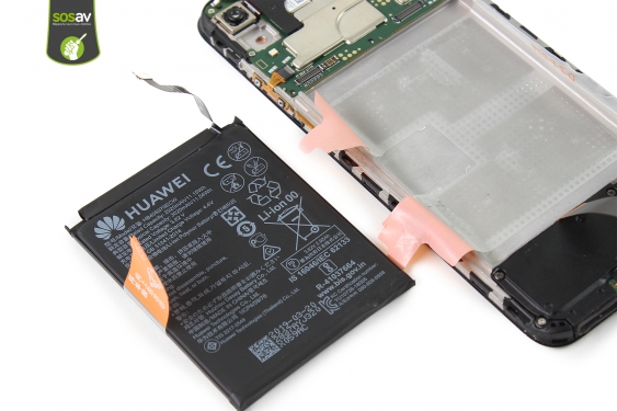 Guide photos remplacement batterie Huawei Y6 2019 (Etape 14 - image 1)