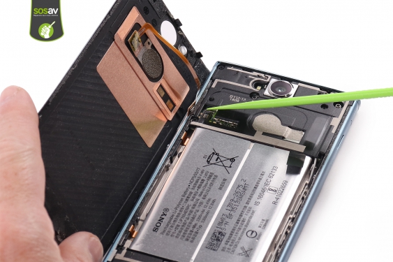 Guide photos remplacement haut-parleur interne Xperia XA2 (Etape 5 - image 3)