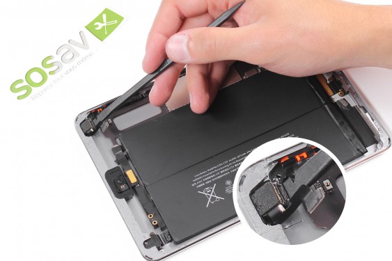Guide photos remplacement batterie iPad Mini 3 WIFi (Etape 28 - image 2)