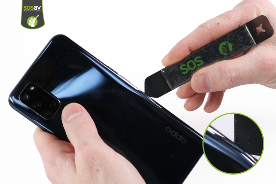 Guide photos remplacement haut-parleur interne Oppo A72 (Etape 4 - image 2)