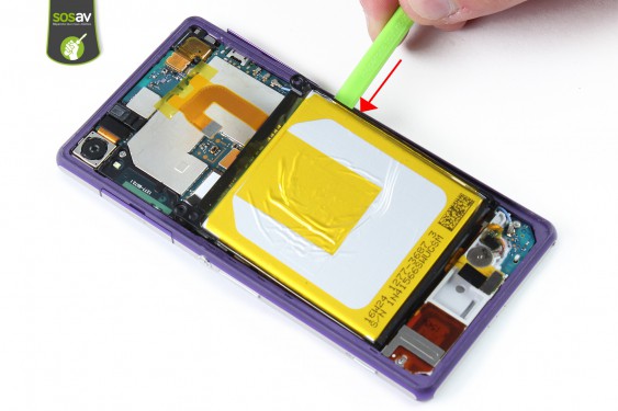 Guide photos remplacement caméra avant Xperia Z2 (Etape 8 - image 2)