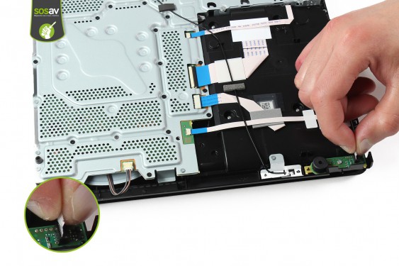 Guide photos remplacement carte boutons power / eject Playstation 4 Slim (Etape 9 - image 1)