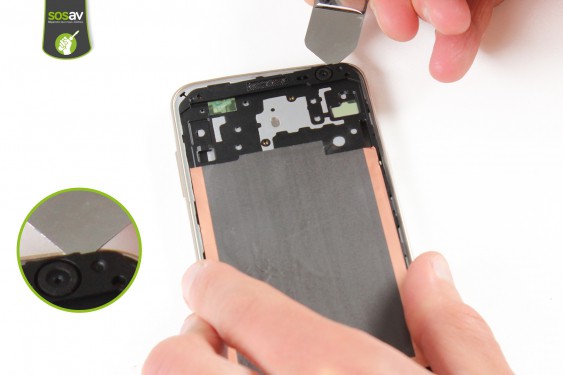 Guide photos remplacement caméra avant Samsung Galaxy J3 2016 (Etape 15 - image 2)