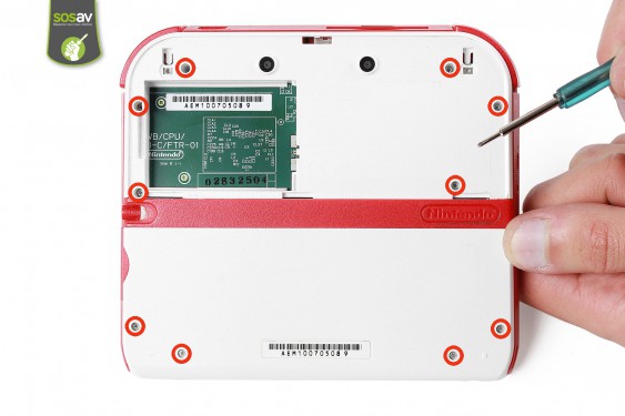 Guide photos remplacement carte wifi Nintendo 2DS (Etape 4 - image 1)