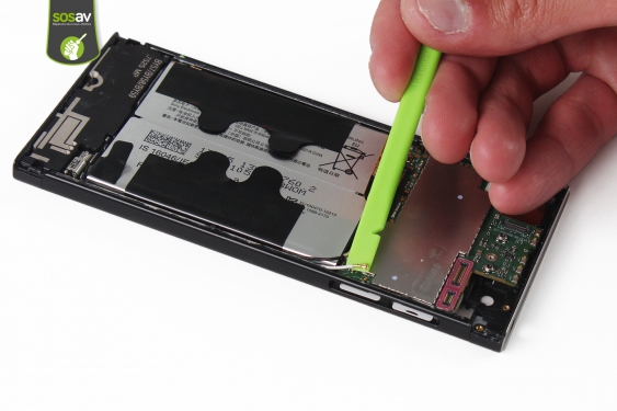 Guide photos remplacement haut-parleur interne Xperia XA1 (Etape 20 - image 4)