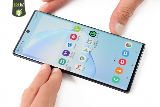 Guide photos remplacement batterie Galaxy Note 10+ (Etape 1 - image 1)