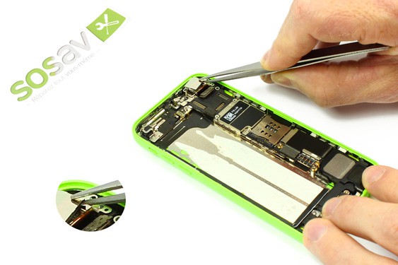 Guide photos remplacement caméra arrière iPhone 5C (Etape 11 - image 1)