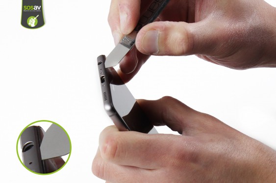 Guide photos remplacement prise jack  Huawei P9 (Etape 5 - image 1)