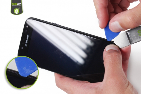 Guide photos remplacement haut-parleur interne Galaxy J5 2017 (Etape 7 - image 3)