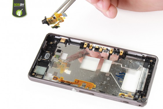 Guide photos remplacement nappe prise jack Xperia Z1 Compact (Etape 36 - image 4)
