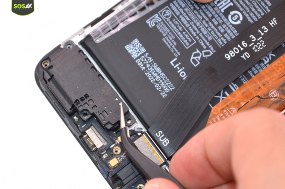 Guide photos remplacement haut parleur externe Redmi Note 11S 5G (Etape 9 - image 1)