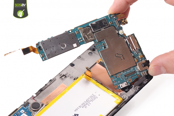 Guide photos remplacement carte mère / caméra avant / nappe power Xperia C4 (Etape 15 - image 4)