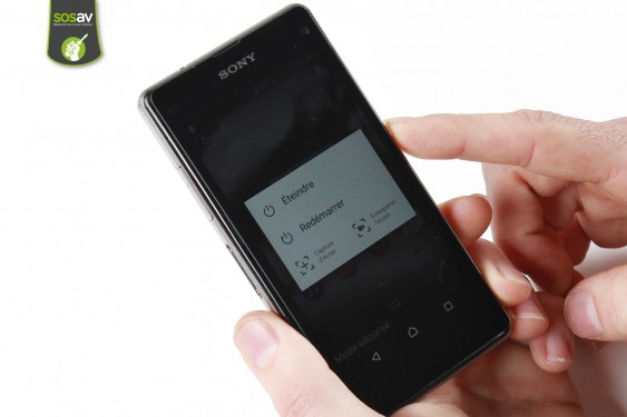 Guide photos remplacement vibreur Xperia Z1 Compact (Etape 1 - image 2)