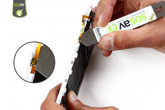 Guide photos remplacement nappe boutons volume Wiko Ridge Fab 4G (Etape 11 - image 3)