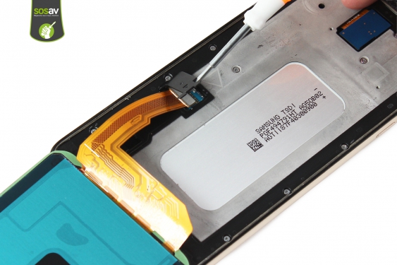 Guide photos remplacement haut-parleur externe Galaxy A6+ (2018) (Etape 9 - image 4)