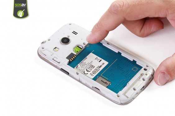 Guide photos remplacement châssis interne Samsung Galaxy Ace 4 (Etape 7 - image 1)