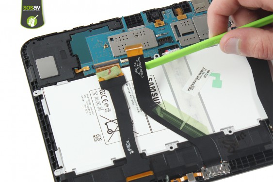 Guide photos remplacement connecteur de charge et microphone Galaxy Tab 4 10.1 (Etape 10 - image 2)