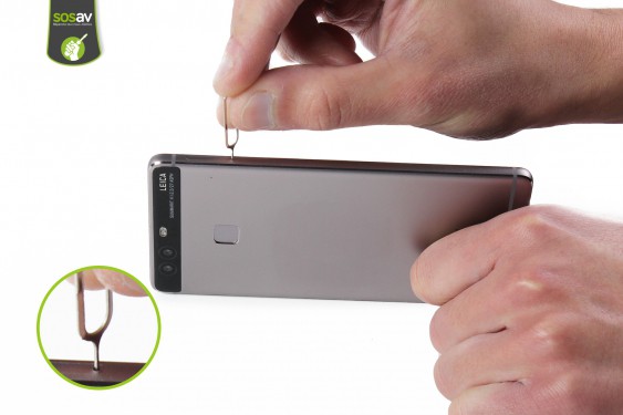 Guide photos remplacement prise jack  Huawei P9 (Etape 2 - image 1)