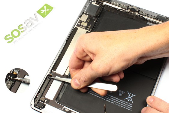 Guide photos remplacement batterie iPad Air 1 WiFi (Etape 30 - image 2)