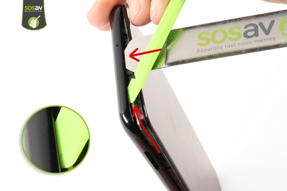 Guide photos remplacement nappe de liaison écran Galaxy M21 (Etape 4 - image 4)