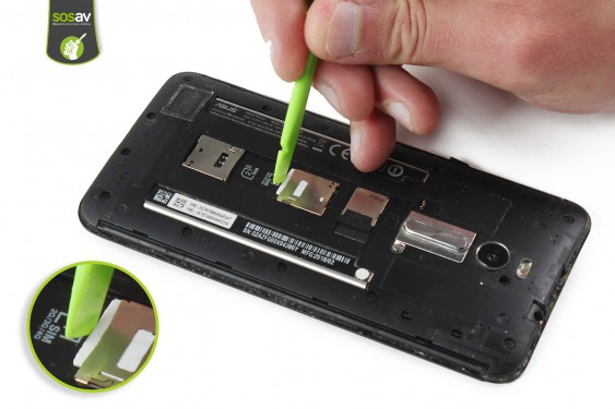 Guide photos remplacement caméra avant Zenfone 2 (Etape 5 - image 1)