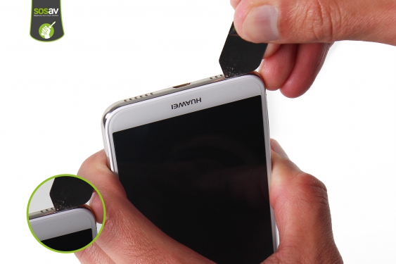 Guide photos remplacement câble d'interconnexion Huawei Y6 2018 (Etape 4 - image 3)