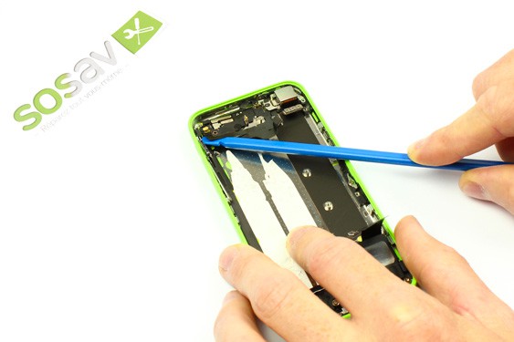 Guide photos remplacement nappe power vibreur volume iPhone 5C (Etape 28 - image 2)