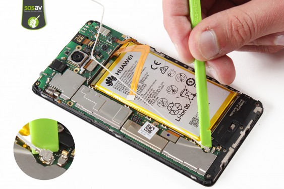 Guide photos remplacement câble d'interconnexion Honor 7 (Etape 12 - image 1)