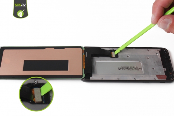 Guide photos remplacement caméra avant Galaxy J6 (Etape 12 - image 1)