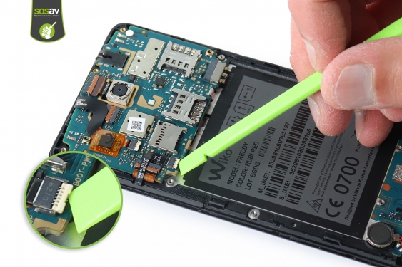 Guide photos remplacement nappe bouton volume et power Wiko Freddy (Etape 9 - image 1)