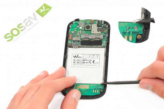 Guide photos remplacement ensemble du bas Wiko Sublim (Etape 11 - image 2)