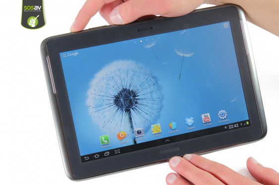 Guide photos remplacement ecran lcd Galaxy Note 10.1 (Etape 1 - image 1)