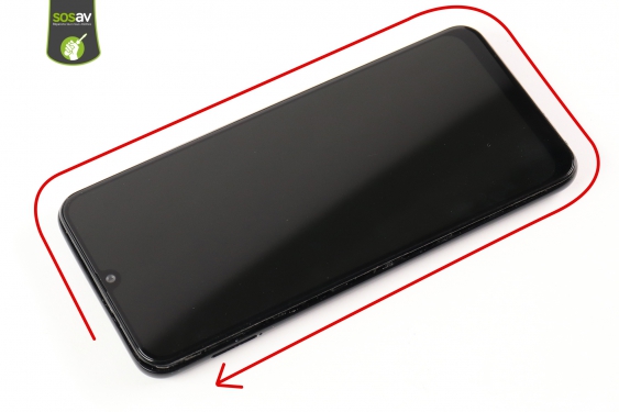 Guide photos remplacement nappe de liaison écran Galaxy M21 (Etape 5 - image 1)