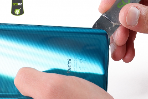 Guide photos remplacement vitre arrière Redmi Note 9 Pro (Etape 4 - image 3)
