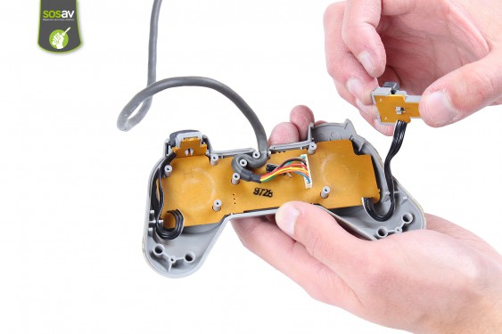 Guide photos remplacement boutons start et select Manette Playstation 1 (Non dualshock) (Etape 3 - image 2)