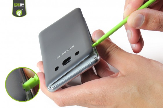 Guide photos remplacement caméra arrière Samsung Galaxy J5 2016 (Etape 2 - image 2)