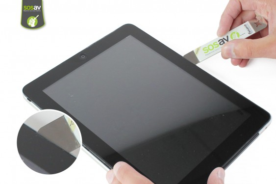 Guide photos remplacement vitre tactile iPad 1 3G (Etape 3 - image 1)