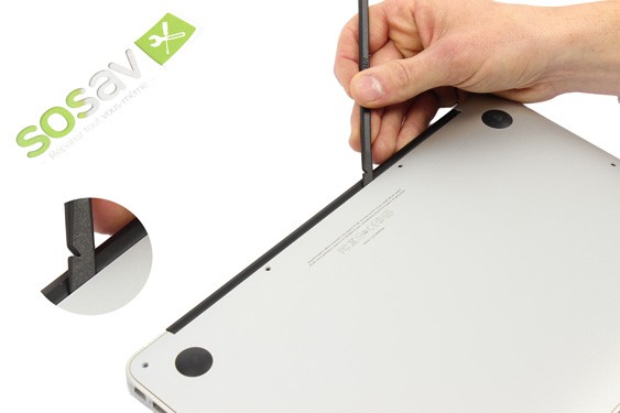 Guide photos remplacement disque ssd MacBook Air 11" Fin 2010 (EMC 2393) (Etape 2 - image 2)