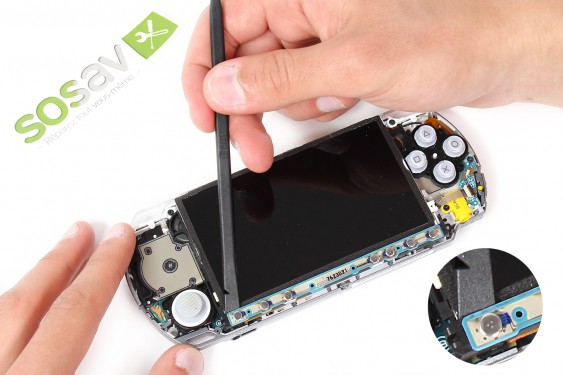 Guide photos remplacement connecteur d'alimentation PSP 2000 (Etape 10 - image 1)