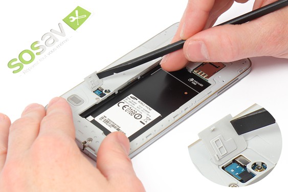 Guide photos remplacement châssis interne Samsung Galaxy S5 (Etape 8 - image 4)