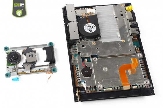 Guide photos remplacement lentille laser Playstation 2 Slim (Etape 8 - image 4)