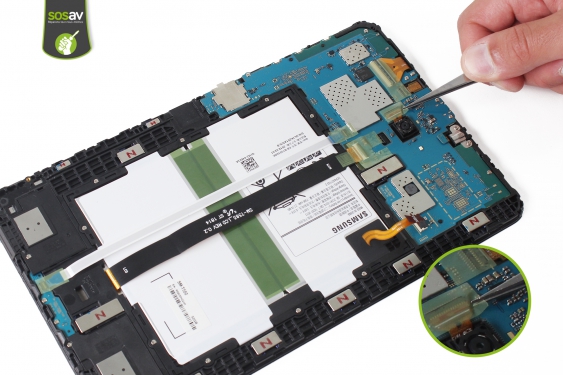 Guide photos remplacement caméra arrière Galaxy Tab A 10.1" (2016) (Etape 12 - image 1)