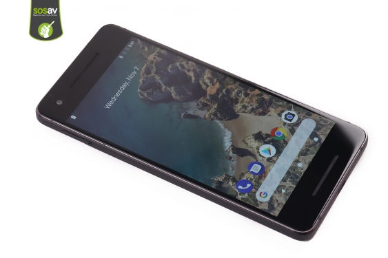 Guide photos remplacement haut-parleur externe Google Pixel 2 (Etape 1 - image 4)