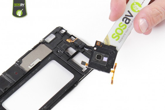 Guide photos remplacement haut-parleur externe / nappe volume Samsung Galaxy A7 (Etape 36 - image 1)