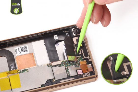 Guide photos remplacement caméra arrière Xperia M5 (Etape 16 - image 3)