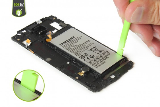 Guide photos remplacement châssis interne Galaxy A3 (Etape 34 - image 1)