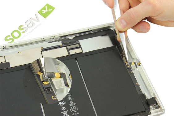 Guide photos remplacement prise jack iPad 3 WiFi (Etape 20 - image 3)