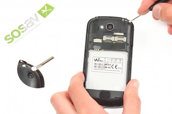Guide photos remplacement vitre tactile Wiko Sublim (Etape 6 - image 2)
